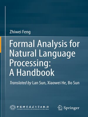 cover image of Formal Analysis for Natural Language Processing